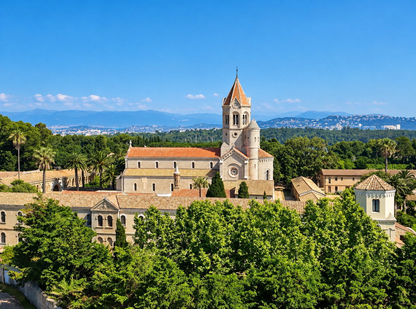 Abbaye de l’île Saint-Honorat aux îles de Lérins